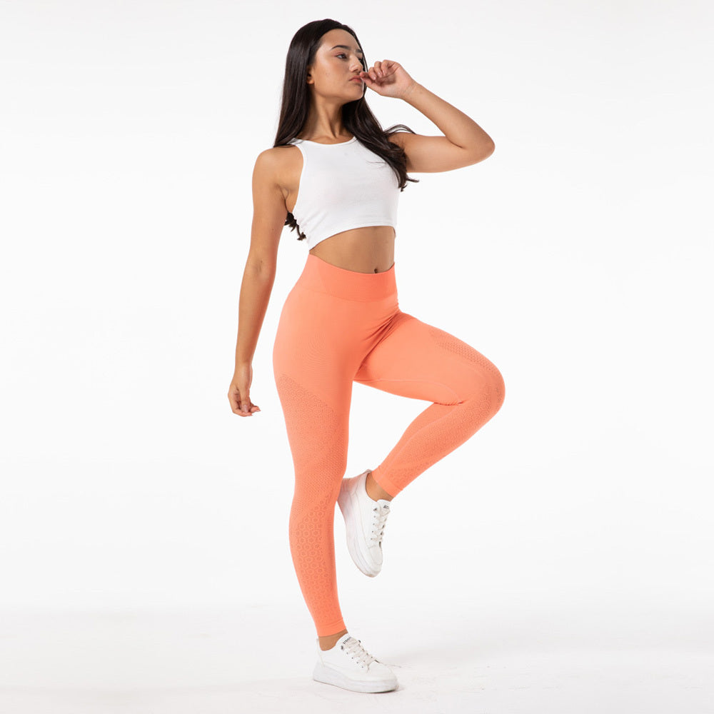 Hollow Push-Up Yoga Leggings